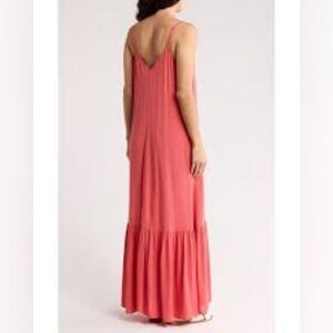 Maxi Dress. Red/Cranberry/Orange. NWT. Size: XS